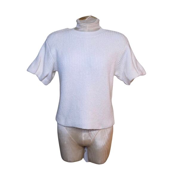 Steve Madden Jadey Short Sleeve Sweater Size S NWT - Picture 1 of 8